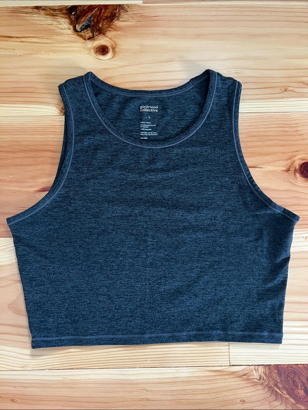 girlfriend collective crop tank